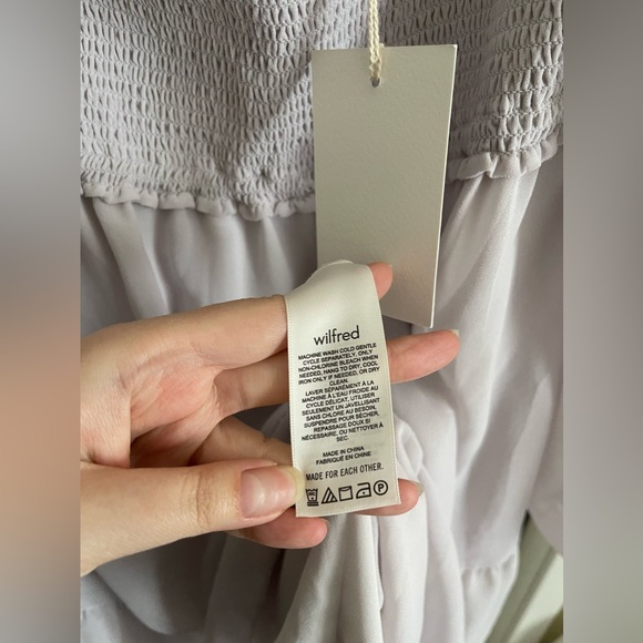 NWT Aritzia Wilfred Tempest Mini Dress - Picture 10 of 11